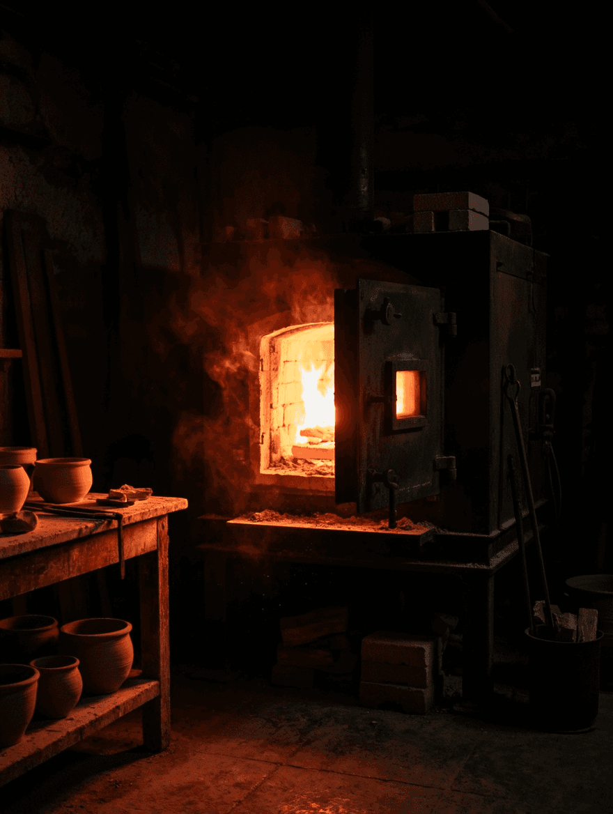 Обжиг — финальная стадия